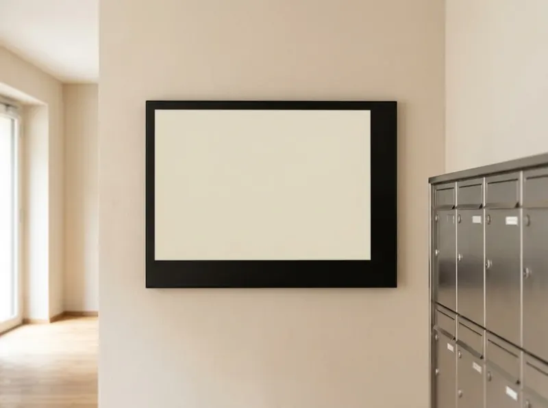 Hauseingang · Verwaltung — Vitria E-Paper Display