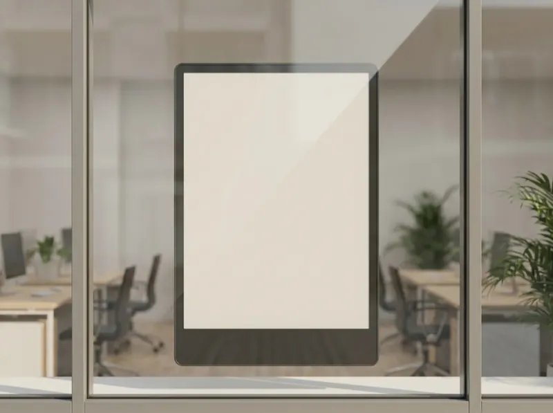 Immobilien-Schaufenster — Vitria E-Paper Display